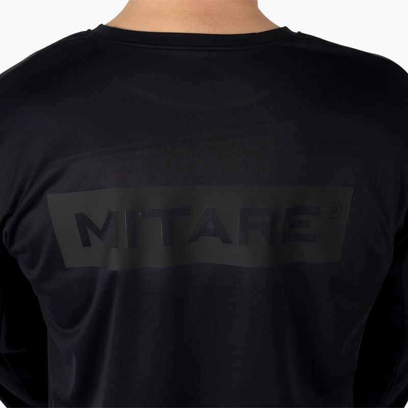Herren MITARE PRO Trainings-Langarmshirt schwarz K101