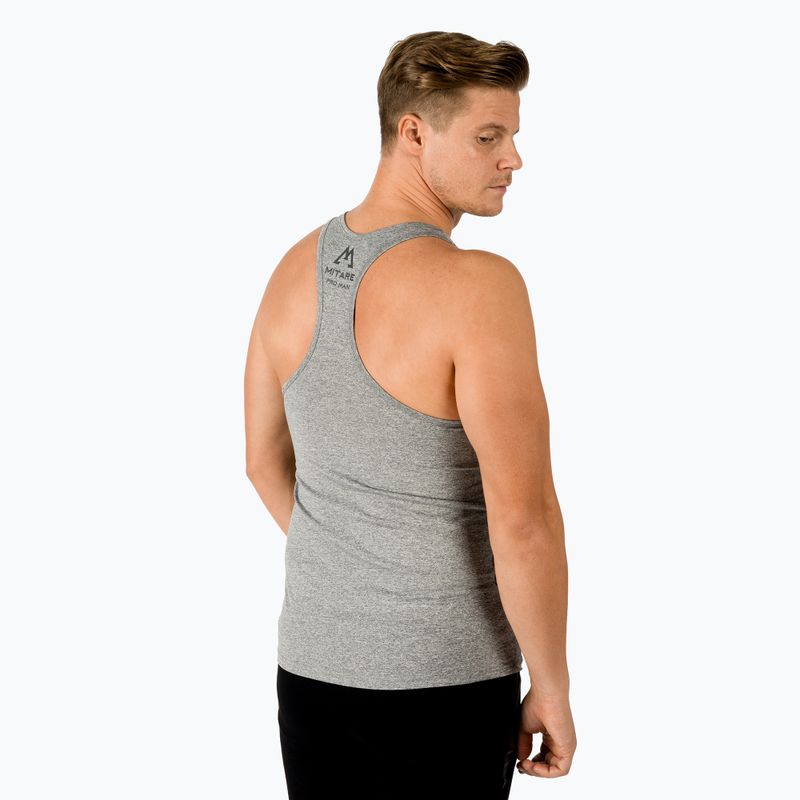Herren-Trainings-Tanktop MITARE PRO grau K095
