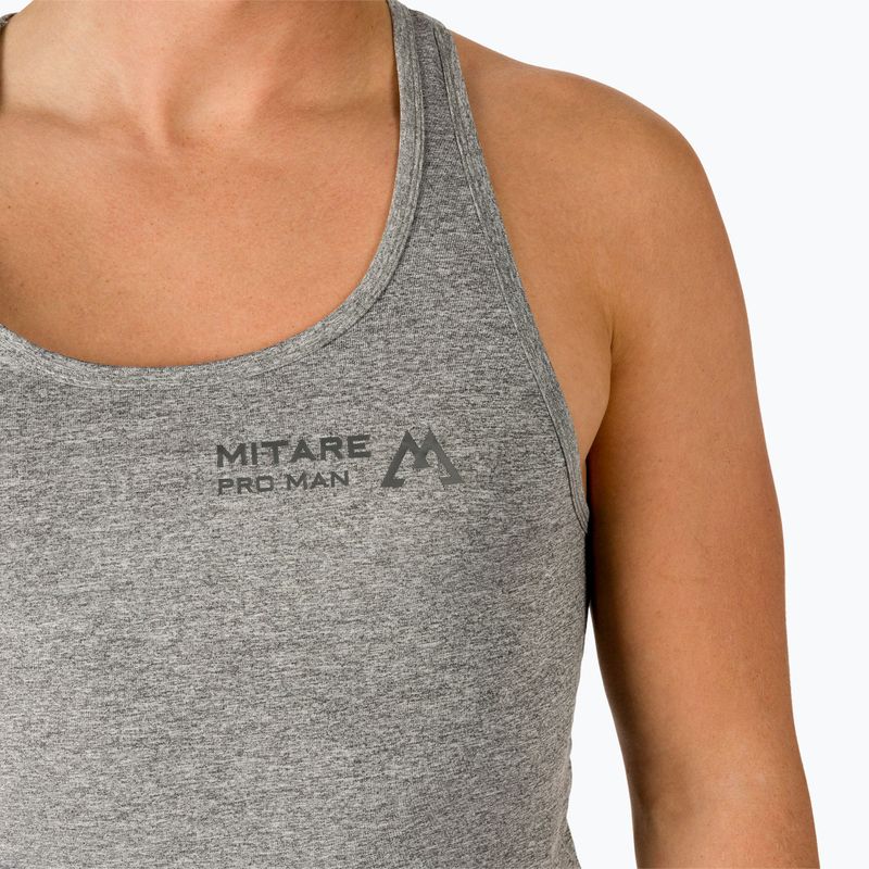 Herren-Trainings-Tanktop MITARE PRO grau K095