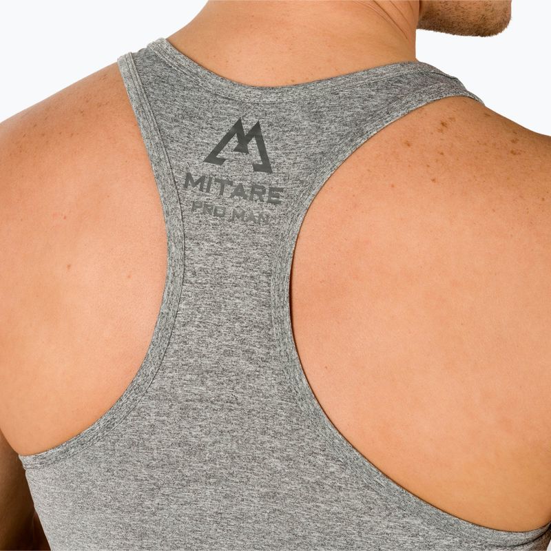 Herren-Trainings-Tanktop MITARE PRO grau K095