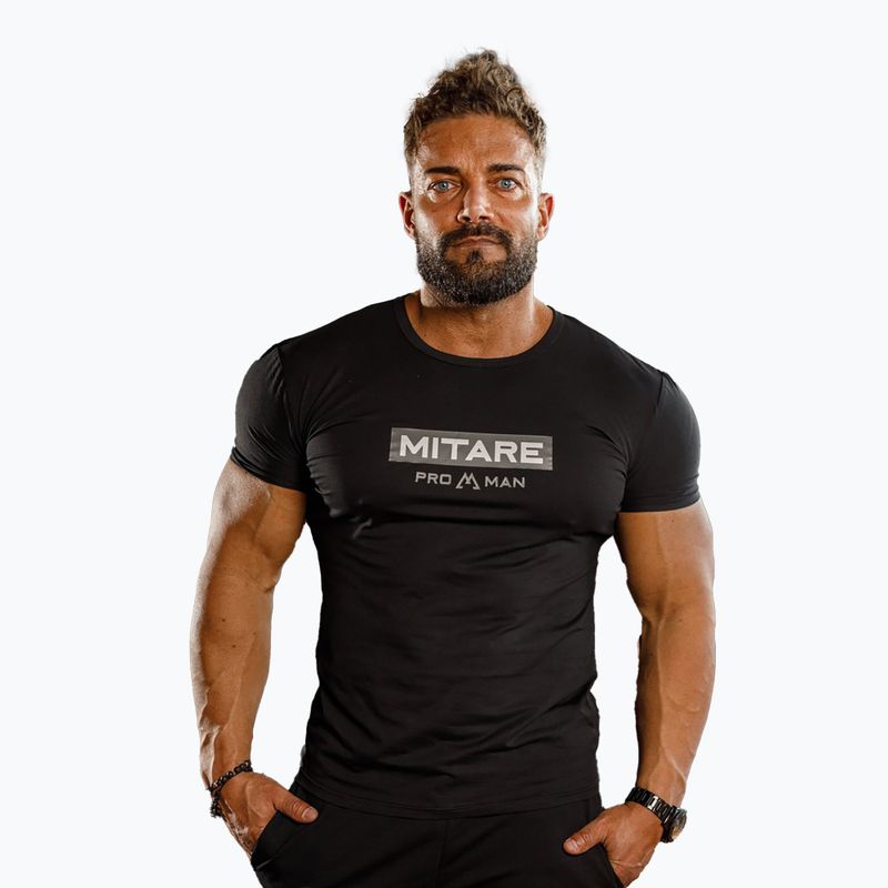 MITARE PRO Herren-T-Shirt schwarz K093