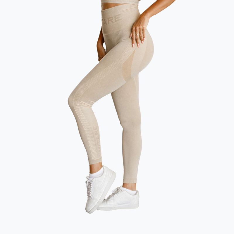 MITARE Push Up Max Damen Leggings beige K001 7
