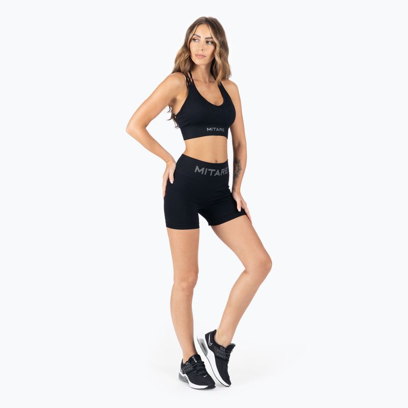 Damen MITARE Push Up Sunny Trainingsshorts schwarz K115 2