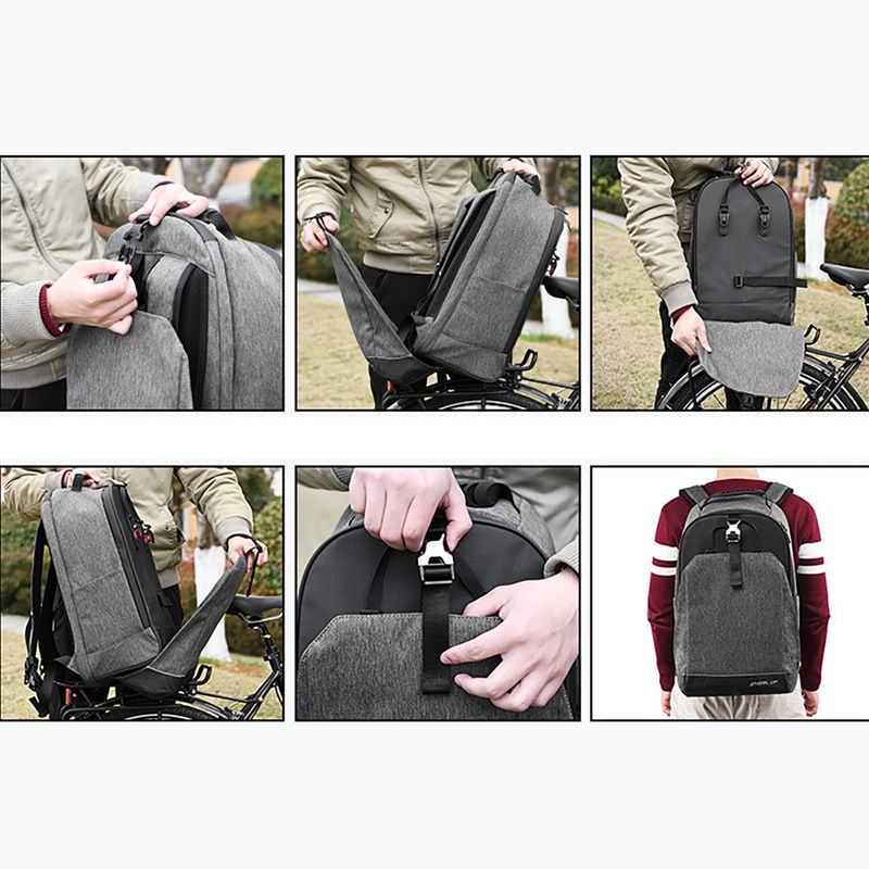 Fahrradtasche Wheel Up 14008 grey