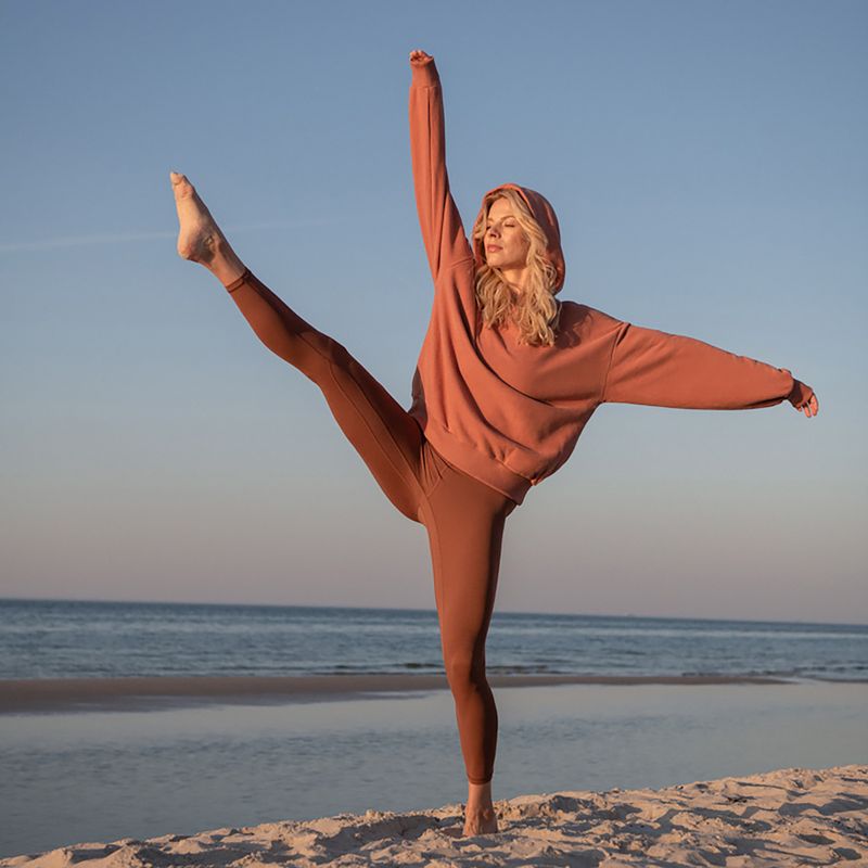 JOYINME Damen Leggings für Yoga 7/8 braun 801473 8