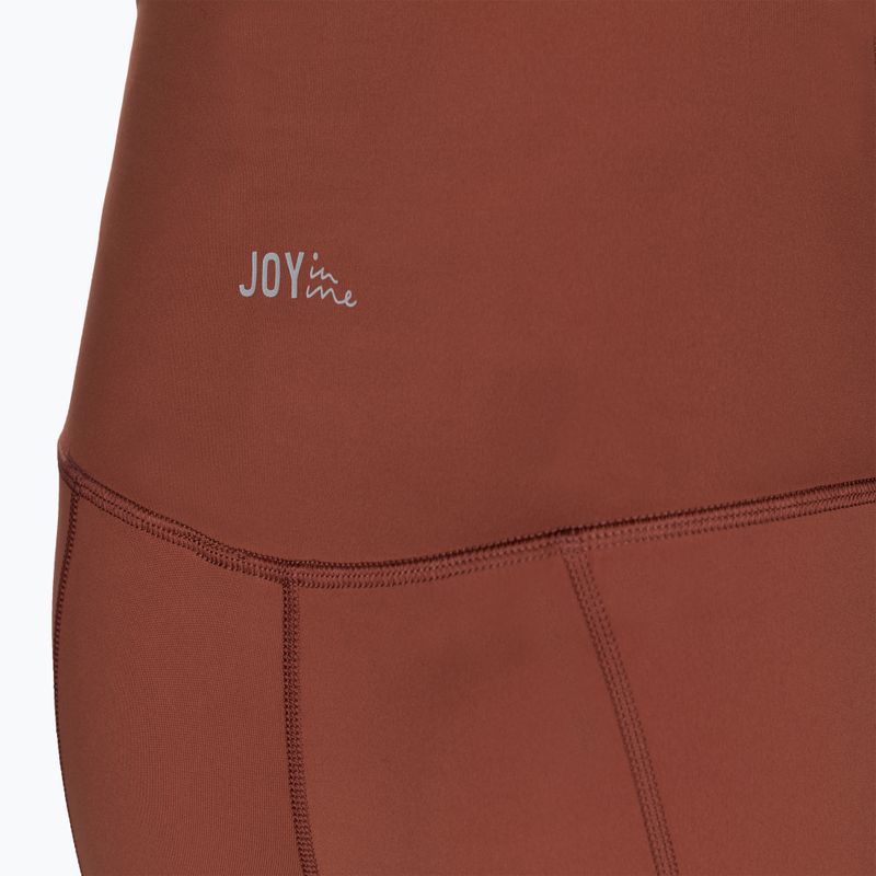 Damen Yoga-Shorts JOYINME Rise braun 801484 3