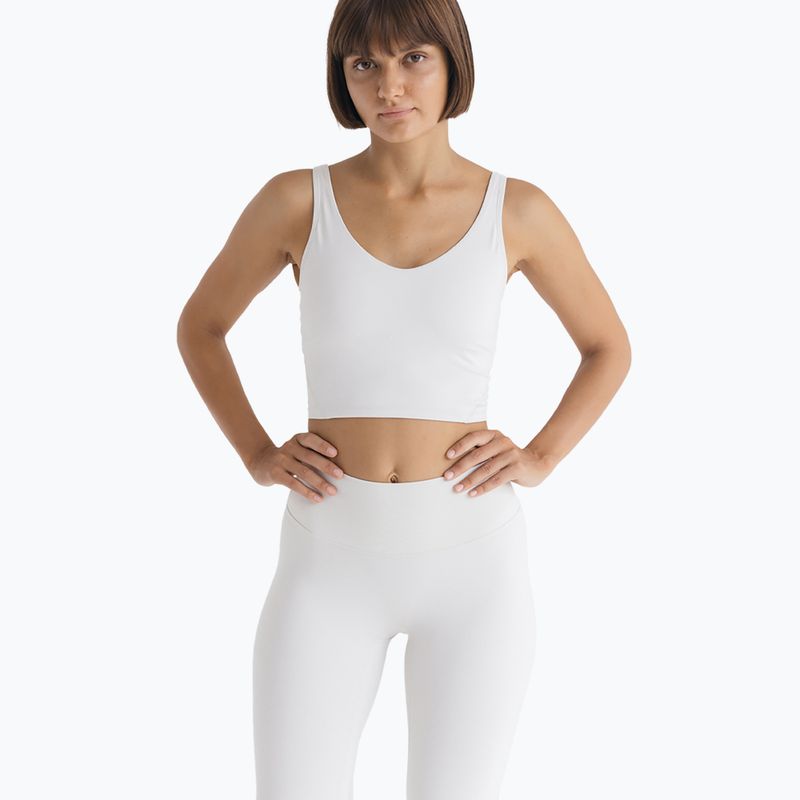 Damen-Yoga-Top JOYINME Grace cremeweiß