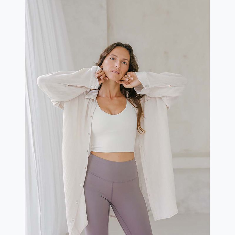 Damen-Yoga-Top JOYINME Grace cremeweiß 9