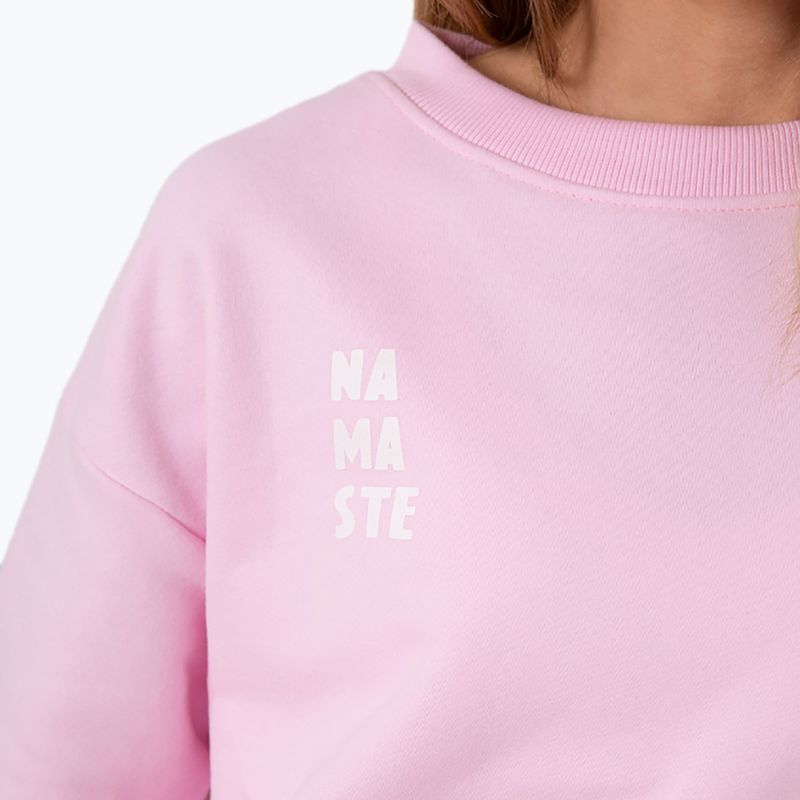 Yoga-Sweatshirt Damen JOYINME Namaste rosa 81663 3