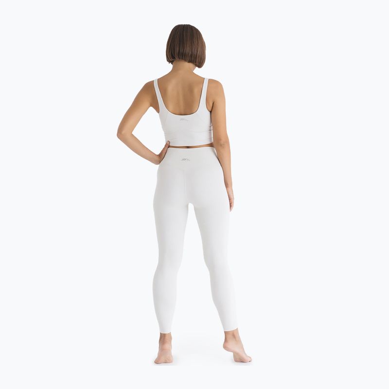 Damen-Yoga-Leggings JOYINME 7/8 Oneness Ease cremeweiß 3