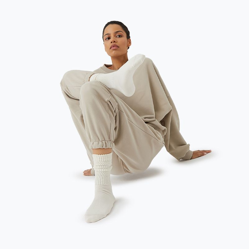 Skarpety damskie JOYINME Ground Yourself cream 2