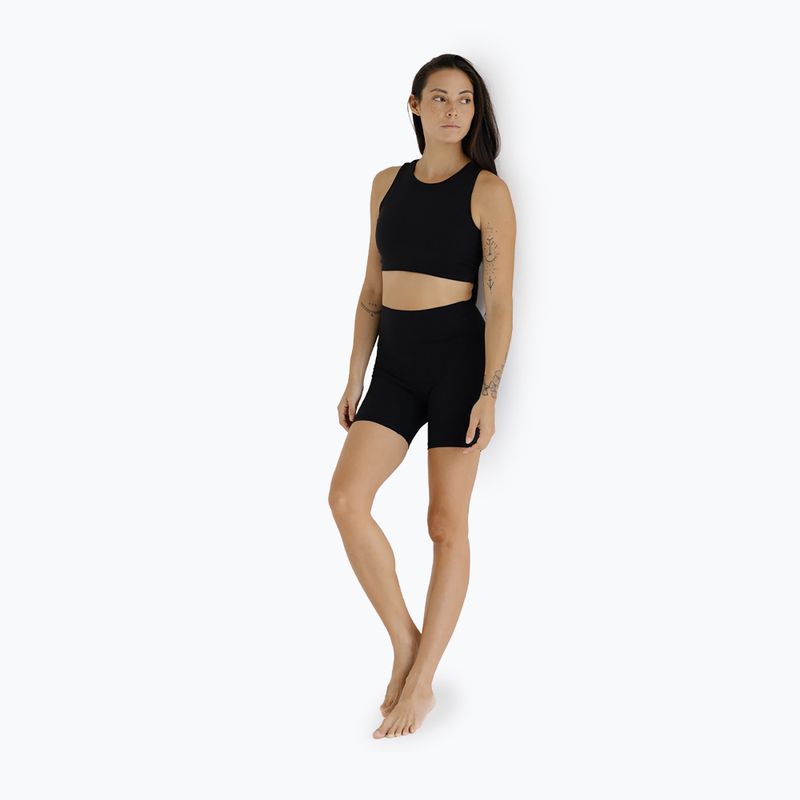 Damen Yoga Top JOYINME Pulse Gerippt schwarz 2