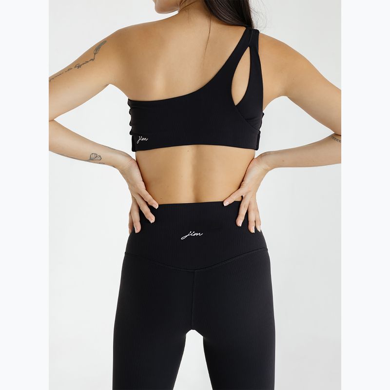 Yoga-BH JOYINME Heat Ribbed schwarz 3