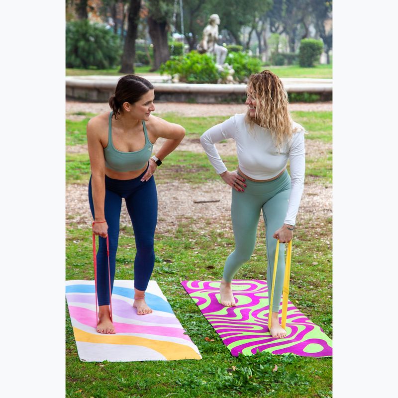 FORCEBAND Mini Band Set mit Übungsbändern 5 Stk. + E-BOOK mehrfarbig 12