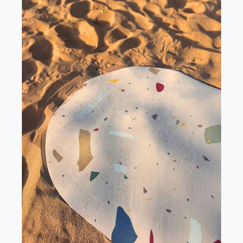 Yogamatte FORCEBAND Mineral mikrofibra + eko kauczuk 5 mm mineral 4