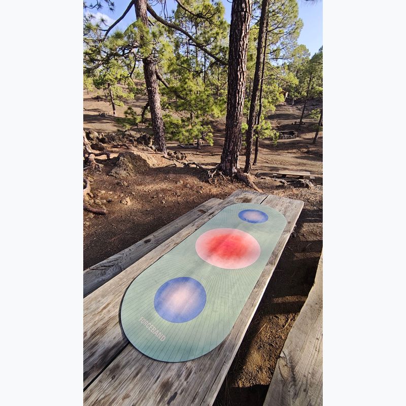 Yogamatte FORCEBAND Solar Mikrofaser + Öko-Naturkautschuk 5 mm solar 3