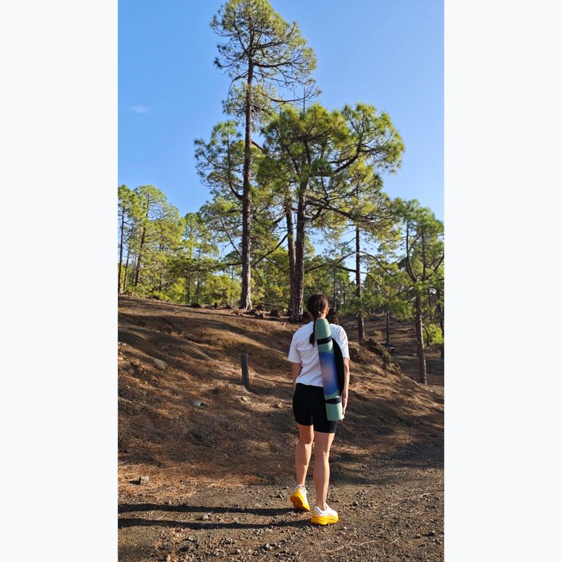 Yogamatte FORCEBAND Solar Mikrofaser + Öko-Naturkautschuk 5 mm solar 5