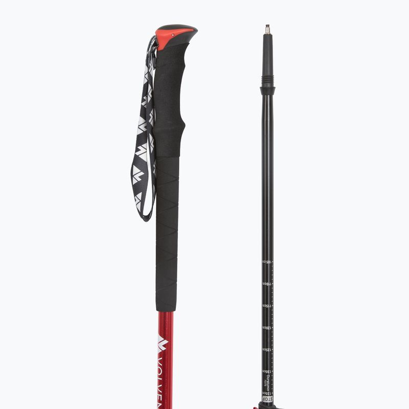 Trekkingstöcke Volven Adevnture Pro red 3