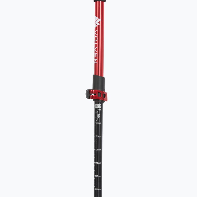 Trekkingstöcke Volven Adevnture Pro red 4