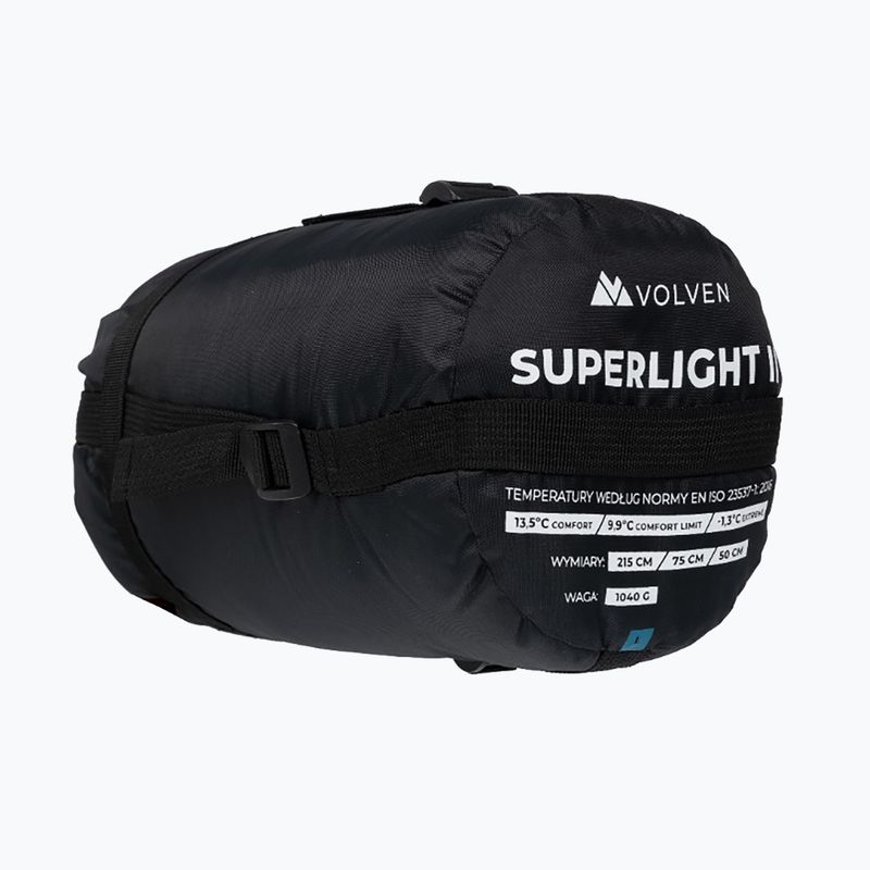 Schlafsack Volven Superlight II 215 cm/left blue 5