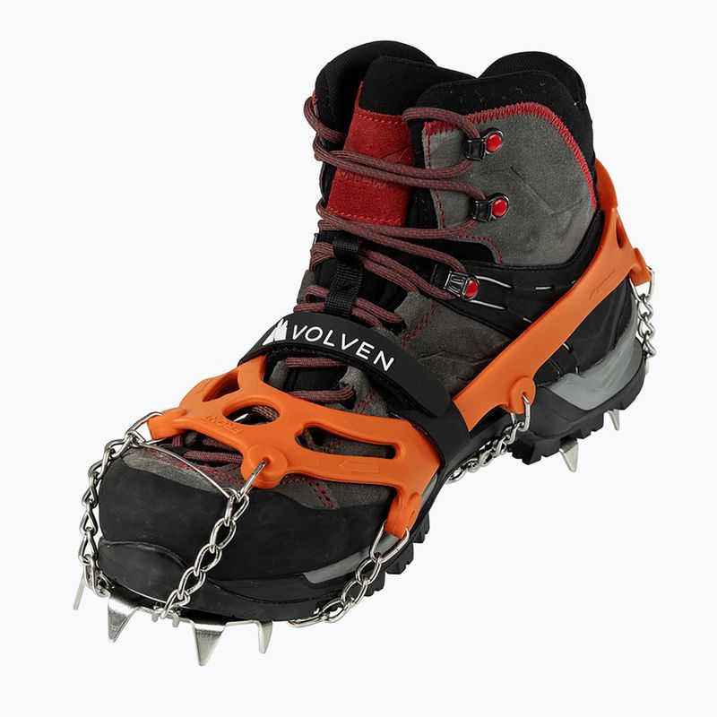 Schuhspikes Volven Pro Traxion orange