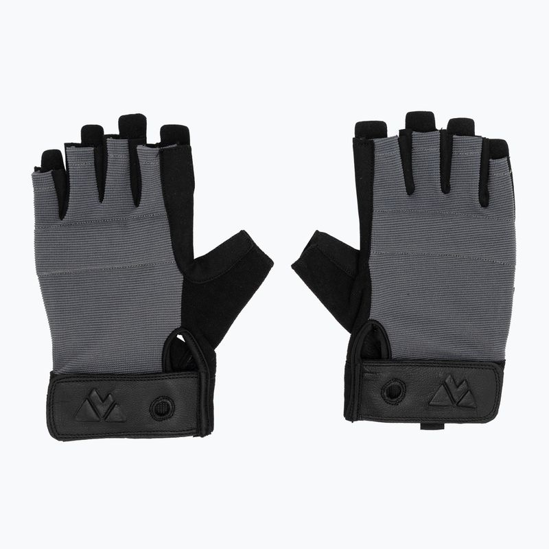 Kletterhandschuhe Volven Ferrata Half Finger gray 2