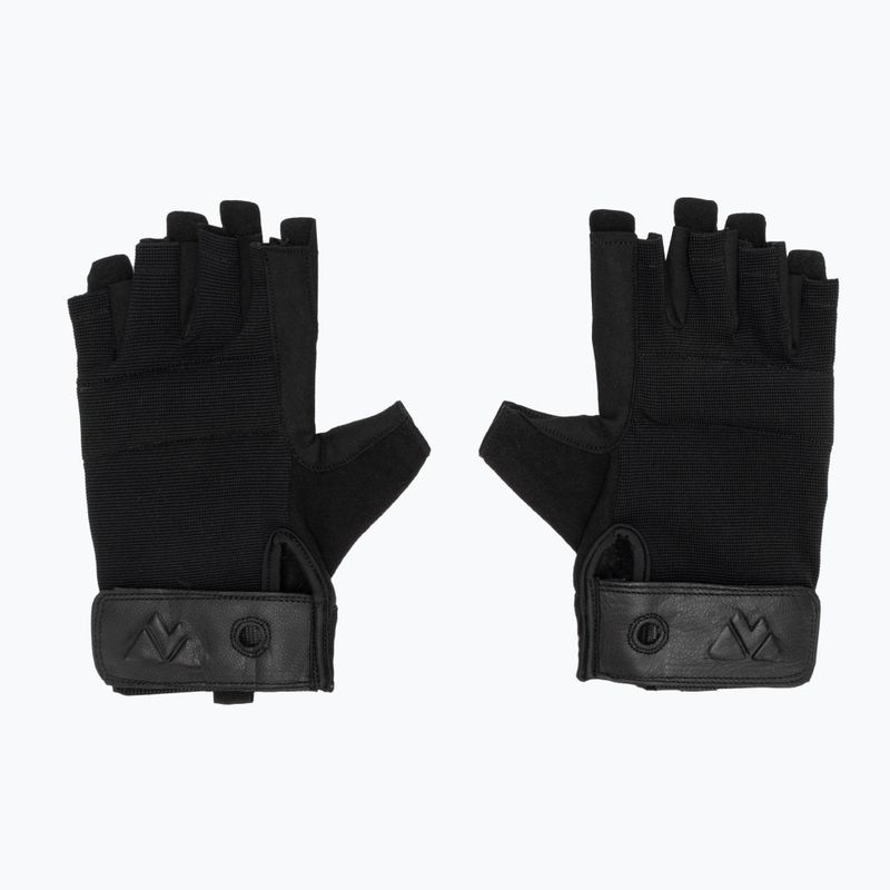 Kletterhandschuhe Volven Ferrata Half Finger black 2
