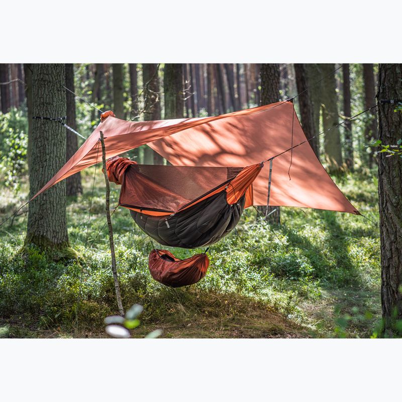 Tarp Lesovik Hexa terra rosa 3