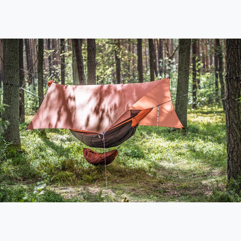 Tarp Lesovik Hexa terra rosa 5