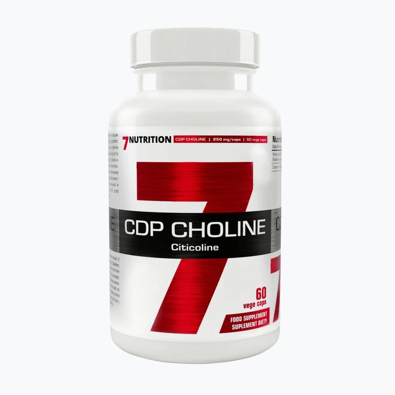 CDP Cholin Citiocoline 7Nutrition Gedächtnis und Konzentration 60 Kapseln 7Nu000485