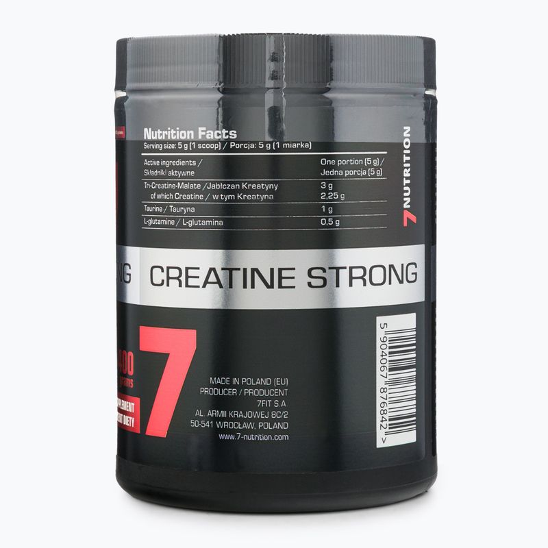 7Nutrition Starkes Kreatin 400g orange 7NU76828-O 3
