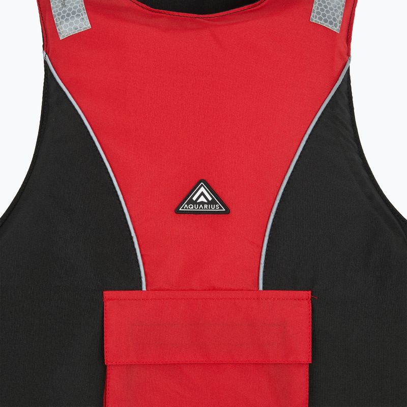Schwimmweste Aquarius black/red 3
