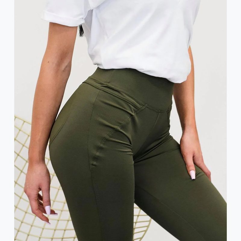 Damen-Leggings Chiara Wear Push Up khaki