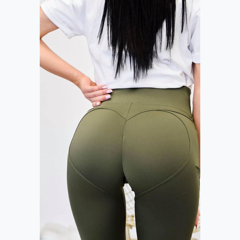 Damen-Leggings Chiara Wear Push Up khaki