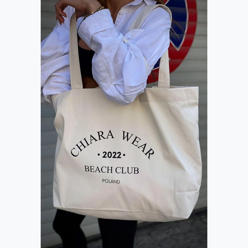 Chiara Wear Beach Club Tote ecru Tasche
