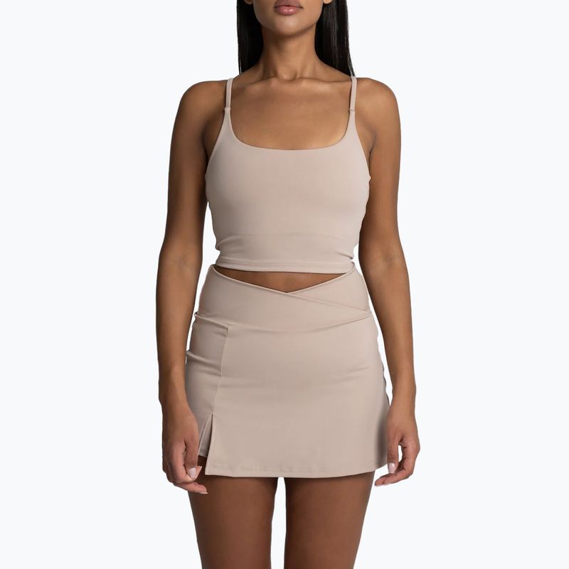 Chiara Wear Tennisrock mit Kragen beige