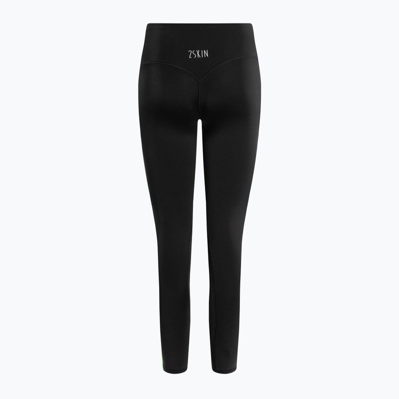 Damen Trainingsleggings 2skin Black Night schwarz 2S-60568 2