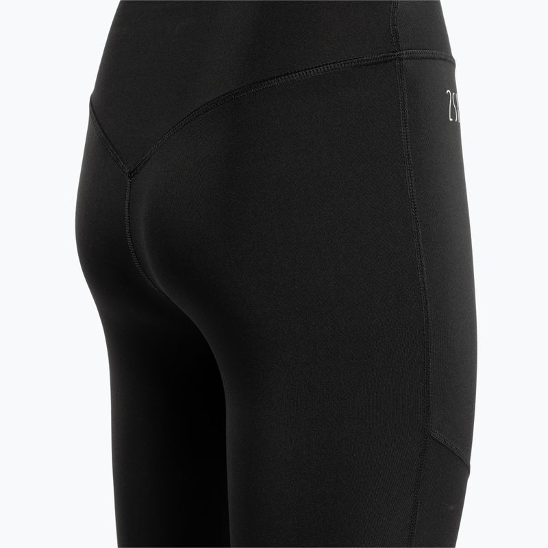 Damen Trainingsleggings 2skin Just Black schwarz 2S-61527 4