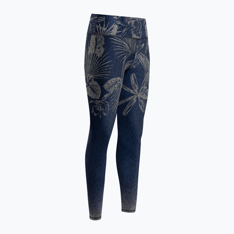 Damen Trainingsleggings 2skin Ombre Jungle Navy navy 2S-62159