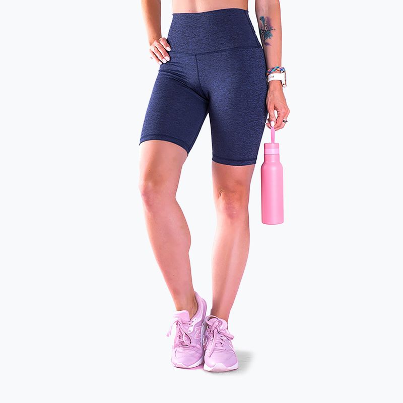 Damen Trainingsleggings 2skin Biker Ultra Navy navy blau 2S-62906 4