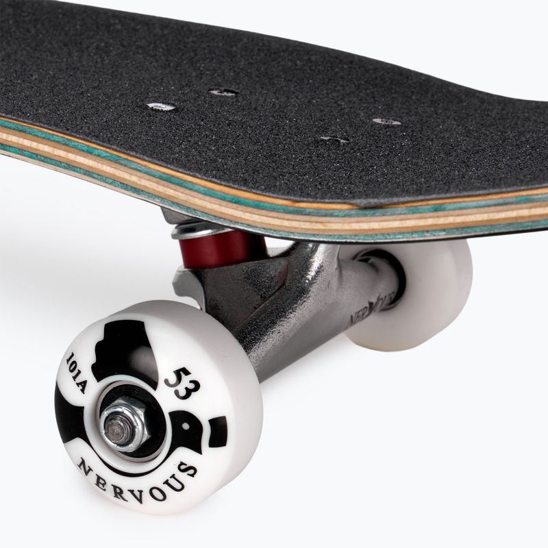 Fish Skateboards Pro Retro Schwarz 8.0" klassisches Skateboard 5