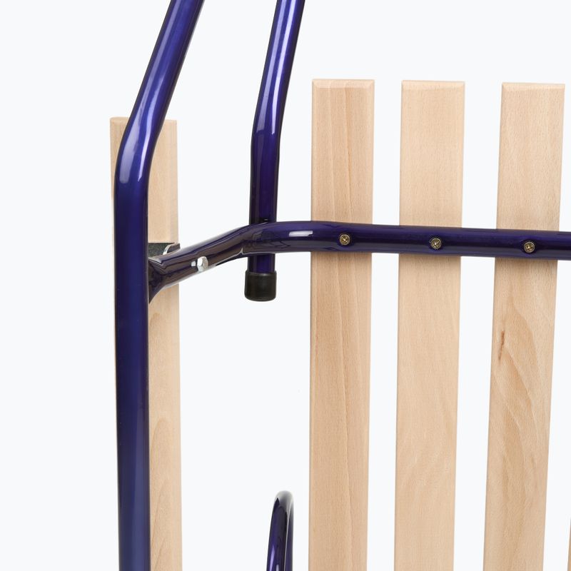 Metallschlitten HUMBAKA with backrest and footrests navy 6