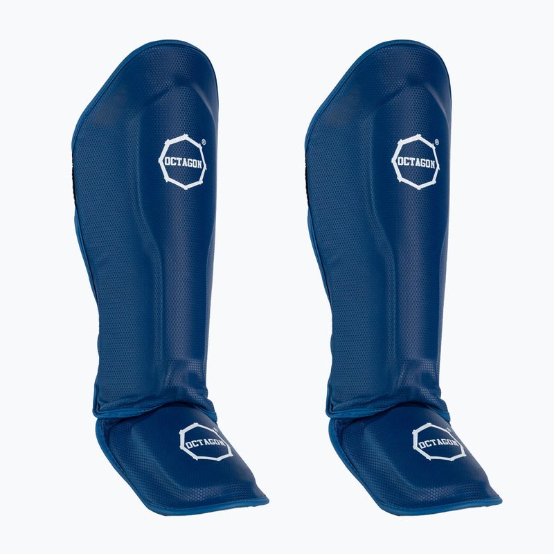 Octagon Kevlar Schienbeinschützer blau