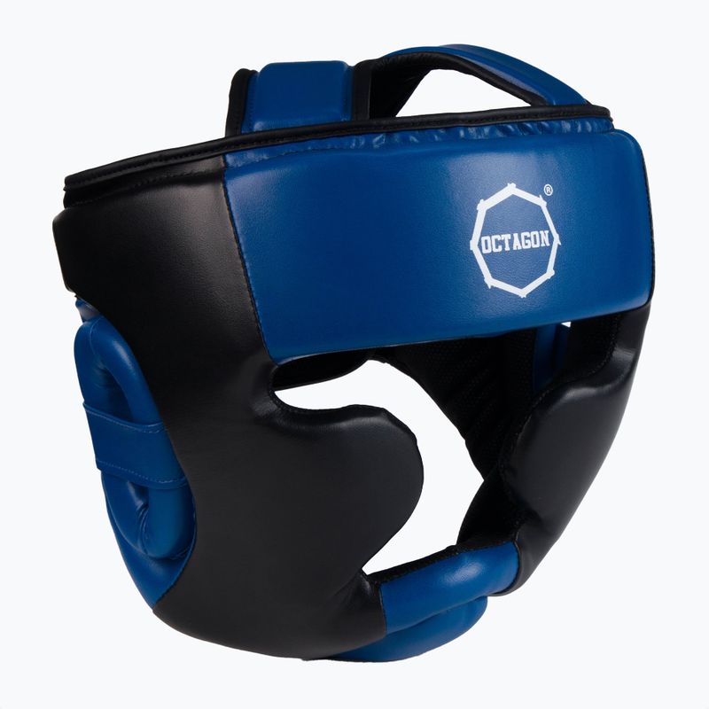 Octagon Plain blau Boxhelm