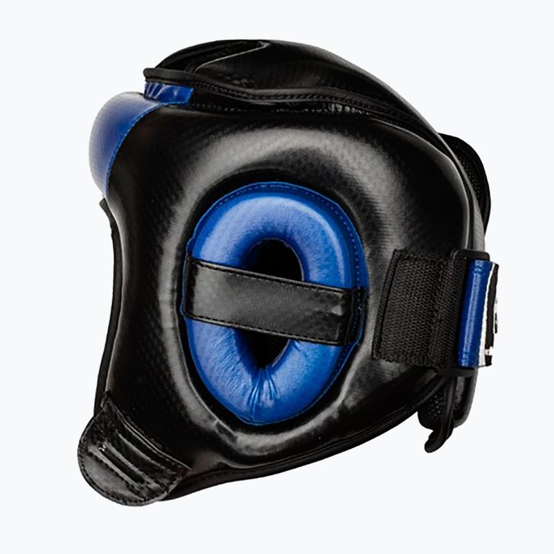 Octagon Boxhelm Carbon blau 2