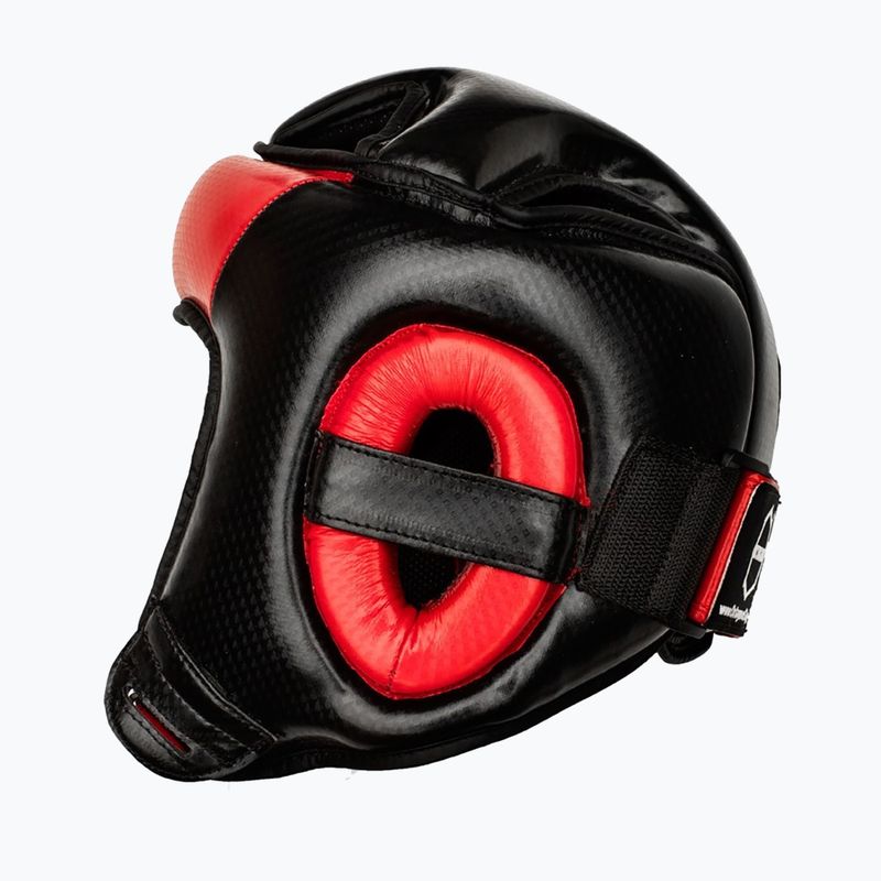 Octagon Boxhelm Carbon rot 2