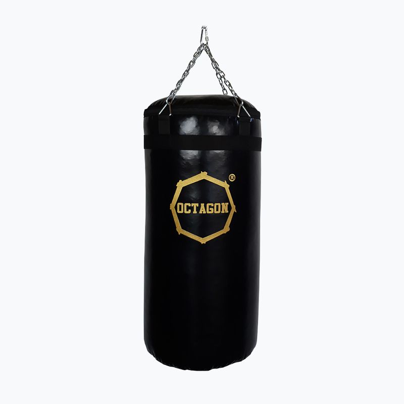 Octagon Carbon Boxsack 90 x 45 cm schwarz