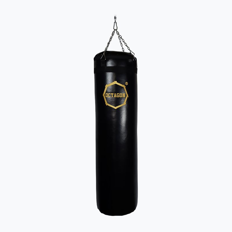 Octagon Carbon Boxsack 160 x 45 cm schwarz