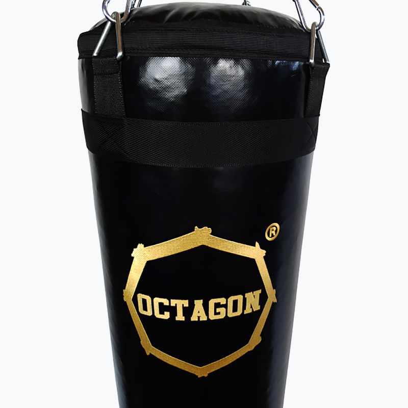 Octagon Carbon Boxsack 160 x 45 cm schwarz 2