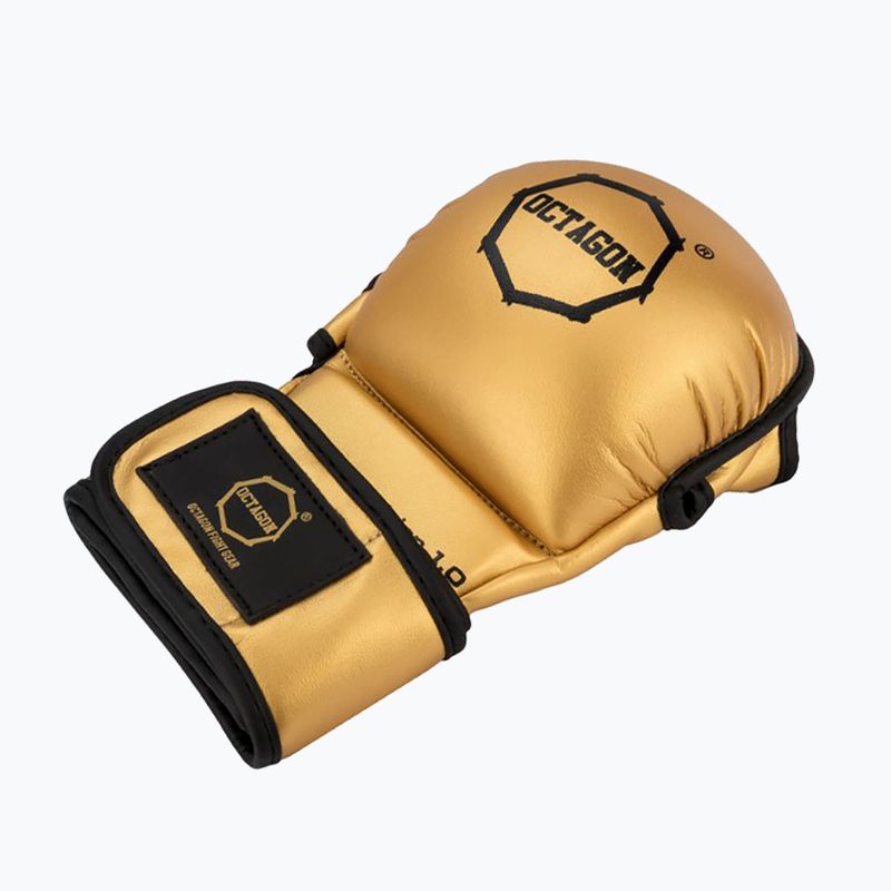 Octagon Gold Edition 1.0 MMA-Gold-Grappling-Handschuhe 2